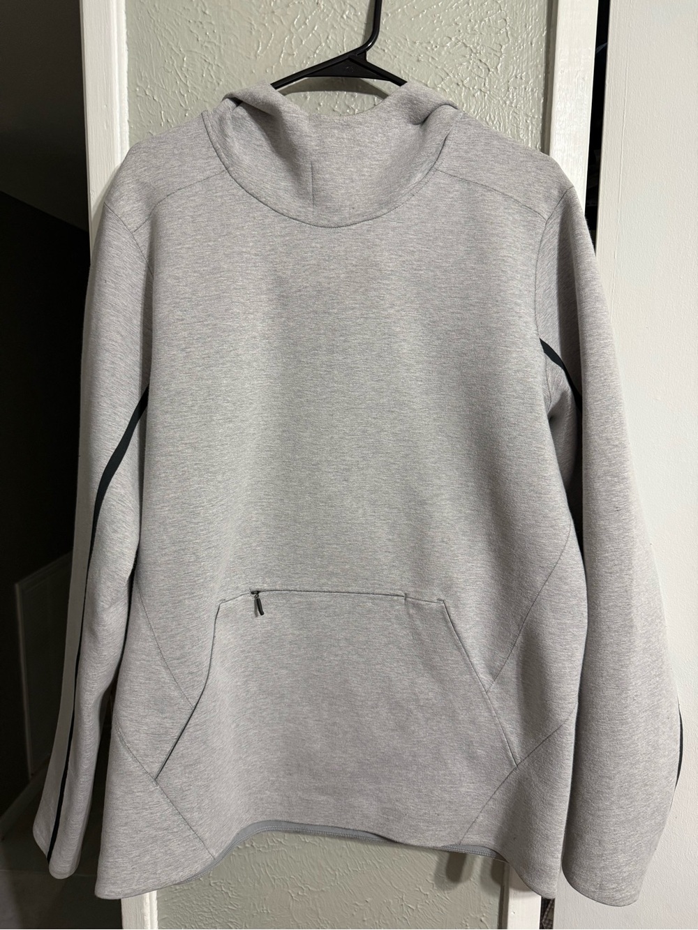 lululemon athletica Light Gray Pullover Hoodie